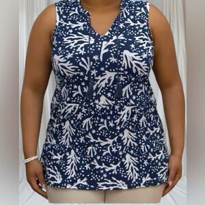 Denim & Co, By the Beach
Textured Knit Top
Navy Size 4X A602912